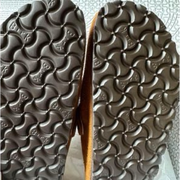 Birkenstock Boston Shearling Mink NEW 37 Authentic - Picture 3 of 4